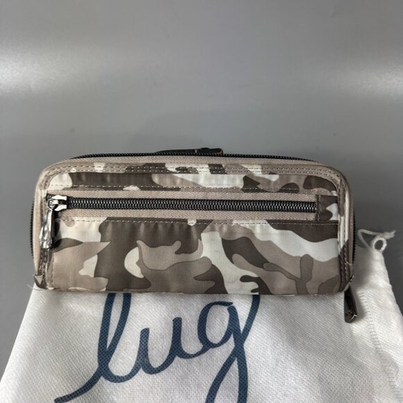 Lug Quilted RFID Zip Around Wallet Tendu - Bright Floral - Picture 5 of 15